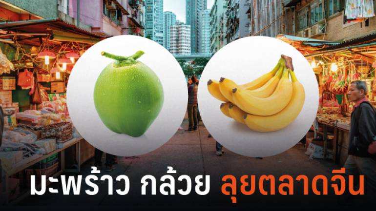 มะพร้าว กล้วย ลุยตลาดจีน FHW 2018 คาดยอดขาย 32 ล้าน