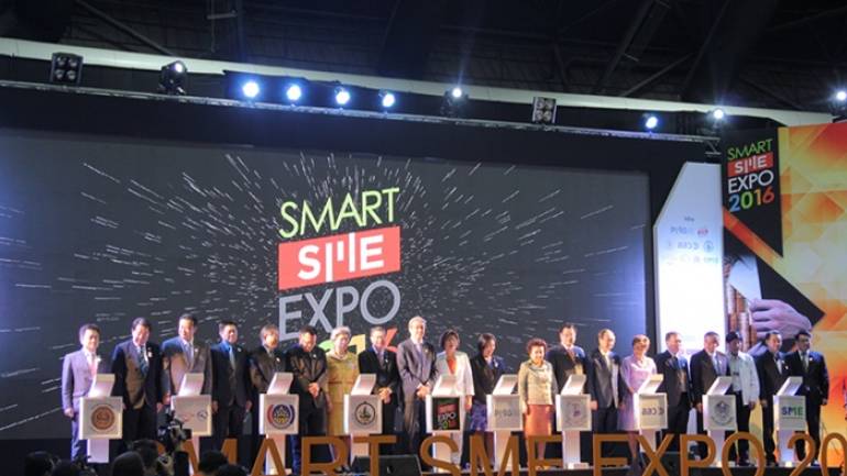 “Smart SME Expo 2016” เปิดตัวยิ่งใหญ่ภายใต้แนวคิด ทางด่วนสู่ความสำเร็จของผู้ประกอบการ SME ไทย