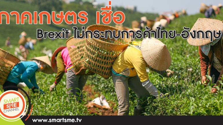 ภาคเกษตรเชื่อ Brexit ไม่กระทบการค้าไทย-อังกฤษ