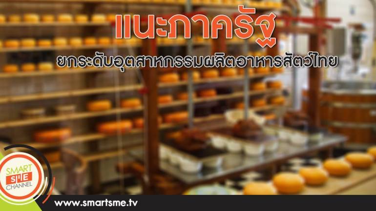 แนะรัฐ ยกระดับอุตสาหกรรมผลิตอาหารสัตว์ไทย