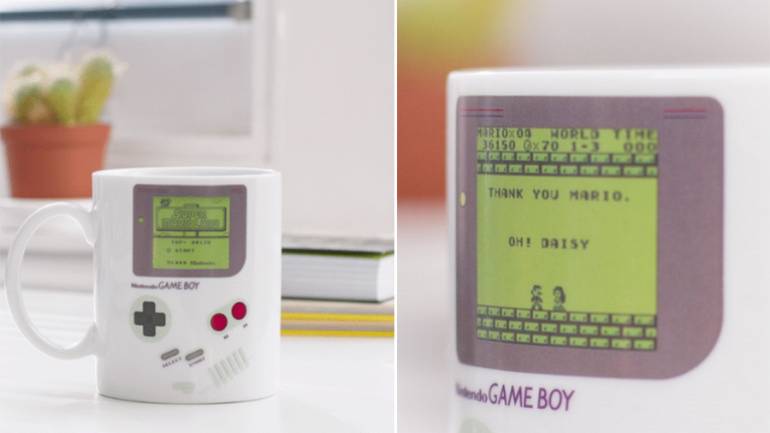 หวนระลึกเกมขาวดำ ! แก้ว Game Boy โผล่ลวดลายมาริโอ พร้อมลูกเล่นพิเศษ