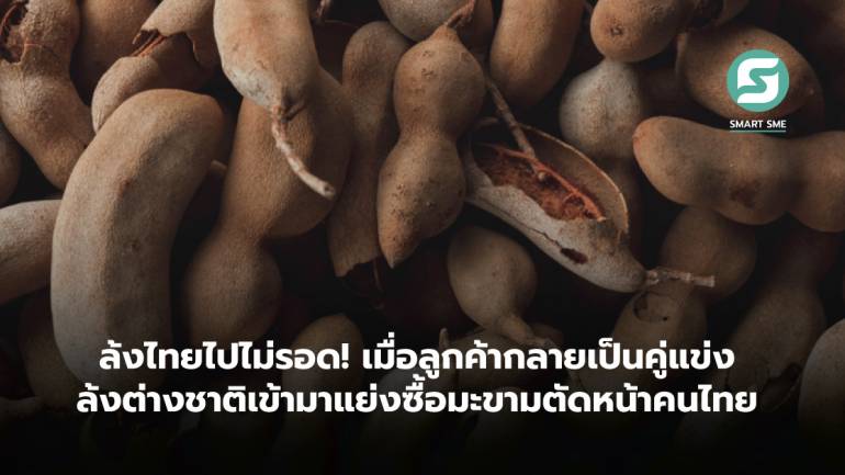 ล้งไทยไปไม่รอด! เมื่อลูกค้ากลายเป็นคู่แข่ง ล้งต่างชาติเข้ามาแย่งซื้อมะขามตัดหน้าคนไทย