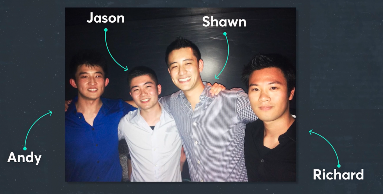 Tsao ร่วมกับเพื่อนสนิท 4 คน จากมหาวิทยาลัย California Berkeley 
