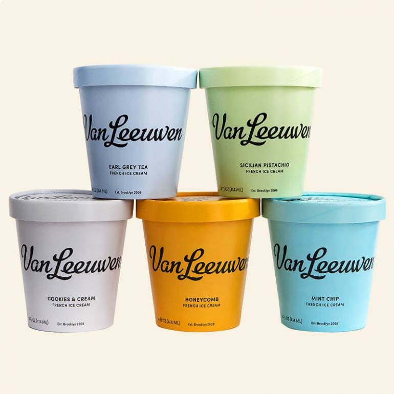 ไอศกรีม Van Leeuwen 